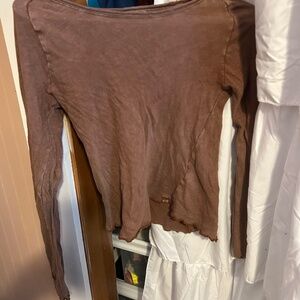 Long sleeve free people shirt